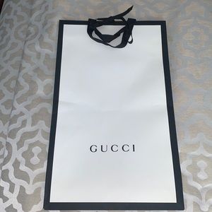 Authentic Gucci Shopping Bag